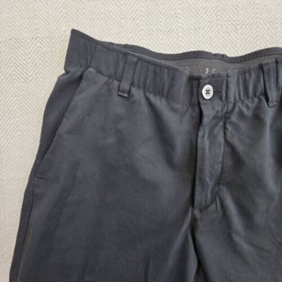Under Armour The Showdown Pant Men's 32 x 32 Black Straight Golf Slacks Stretch - Picture 13 of 16